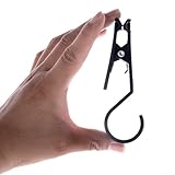 Lot de 4 clips : ce produit dispose de 4 clips en plastique adaptés à diverses utilisations, y compris pour accrocher des serviettes, des lanternes, des chaussettes et plus encore tout en profitant du grand air ou en organisant à la maison