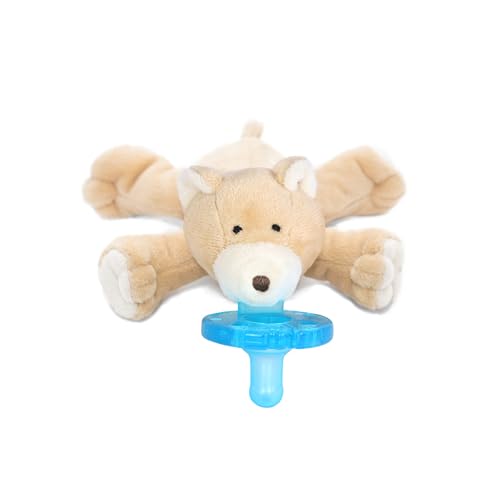 WubbaNub Infant Pacifier - Heart Warrior Bear - Thumbnail 3