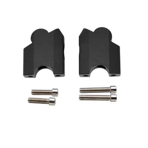 Elevadores de manillar negro para Yamaha Tenere XT1200Z 2010-2020