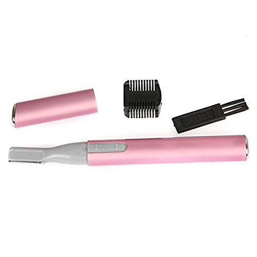 ShineMore Women Facial Trimmer & Eyebrow Styling Kit Electric Pen Trimmer Shaver (Pink) - Thumbnail 5