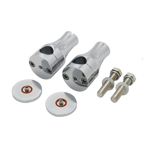 Pontets de guidon moto ronds pour soulager le dos sur VT1100 et Magna
