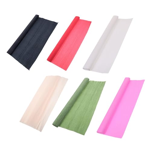 Papier crépon fleuriste pour créer des fleurs géantes en papier coloré de caisse DIY