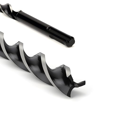 Mèche hélicoïdale Sds Plus 20 x 230 mm pour bois tendre, bois dur, avec pointe de centrage