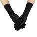 Pjeghbvop Embroidery Long Gloves Arm Sleeves Full Finger Arabian Women Hijab Hand Fashion