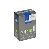 FISKARS Schwalbe Tube Nr - Cámara de Aire para Bicicletas, tamaño 24 x 1.75, Color Negro