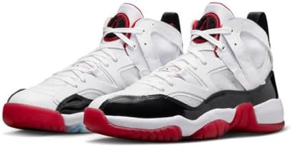 Nike Tênis masculino Air Jordan Jumpman Two Trey, Branco/vermelho