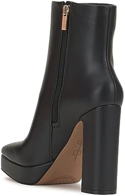 Jessica Simpson Women's Vilatta Bootie Fashion Boot, Black, 8.5 | Image 6