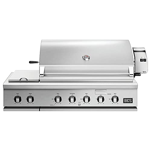 DCS Series 7 48-Inch Built-In Propane Grill with Double Side Burner & Rotisserie