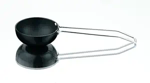 Vinod Hard Anodized Tadka Pan, Small, Black