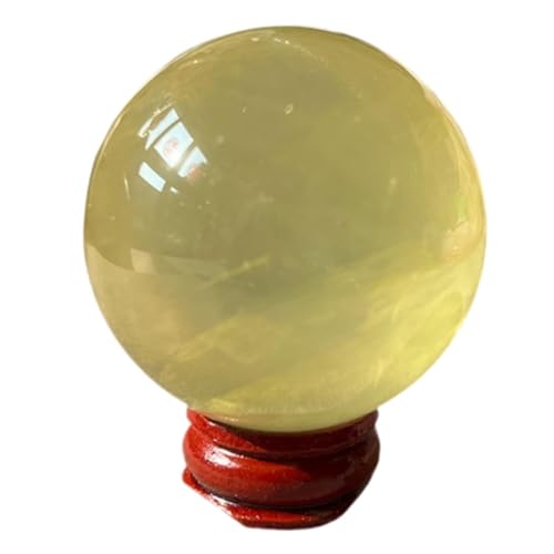 Citrine Sphere Citrine Ball Office Decorations Yellow Home Decor Yellow Decor House Ornaments Wood Fortune,Citrine ball-25~30mm