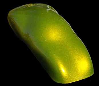 Custom Shop UKB-8308-QT Lime Gold Kandy Basecoat UKB - Urethane Kandy