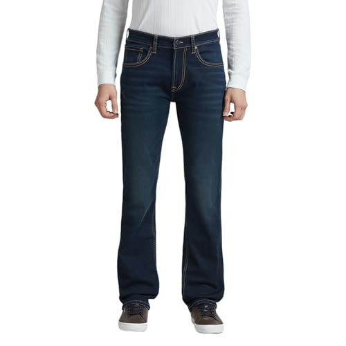 Image of Pepe Jeans Men's Regular Fit Jeans | Mid Rise | Holborne Fit | Jeans for Man