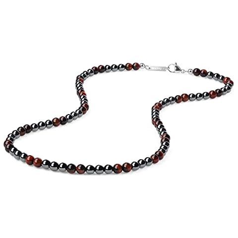 Collar de Piedras Naturales y Cristales para Hombres de GAVU Cover