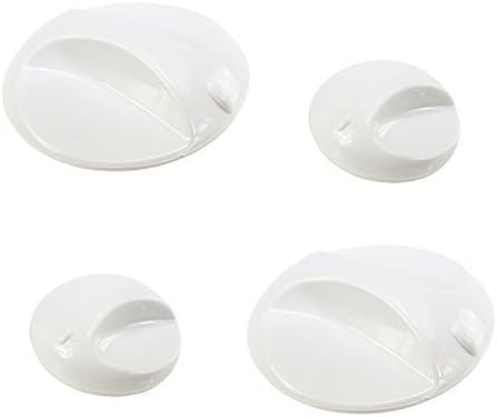 First4spares Replacement Control Knobs for Galaxy Aqua 1000, 2000 & 3000 Series Showers (Pack of 2 pairs)