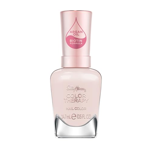 Sally Hansen Color Therapy Lacquer Nail Polish, Bare Kiss, 0.5 Fl. Oz.
