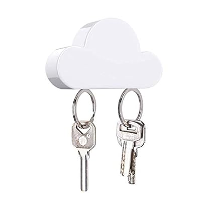 EQLEF llavero magnetico pared, soporte de llave magnética fuerte en la nube soporte de imán de llave de gancho pegajoso 1 pieza (1) | Ya disponible en tu tienda friki favorita! En mundofriki.es!