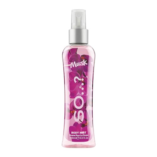 Musk Body Mist by So…? - Woody Scent - Perfume for Women with Bergamot, Toffee, Vanilla Notes...