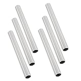 ABOOFAN 6 Stück Aluminium Zeltstangen Reparaturhülse Langlebig Vielseitig Kompatibel mit Verschiedenen Zelttypen und Pavillons für Camping Ausbesserung