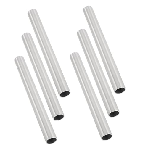 ABOOFAN 6 Stück Aluminium Zeltstangen Reparaturhülse Langlebig Vielseitig Kompatibel mit Verschiedenen Zelttypen und Pavillons für Camping Ausbesserung
