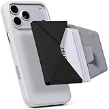 [MOFT] 公式直営店 多機能カードケース＆スタンド MagSafe対応 財布 メンズ レディース ウォレット モフトマグセーフ iPhone カードケース カード 収納 名刺入れ 折りたたみ式 使いやすい MOVAS™耐久素材 薄型 軽量 コンパクト ミニ 小さい 外出 旅行 さいふ ビジネス 日常に便利 ジェットブラック (スタンドなし)