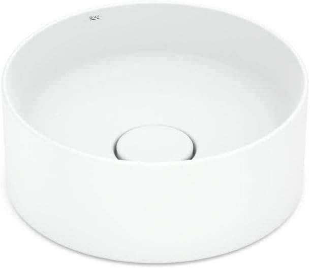 Cuba Apoio 30cm Redonda Roca T1 Terra Branco A32787u000