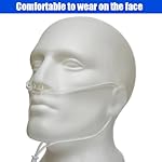 Luisddi 10 Pack High-Flow Soft Nasal Oxygen Cannula, Standard Connector 7 Ft, Green Tubing and Each Individual Packing - Image 2