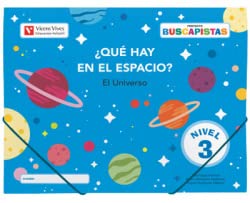 Portada de Buscapistas Nivel 3 ¿Que Hay en el Espacio? 5 Años