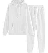 UQGHQO 2 Piece Outfits for Women Blouse Sets Casual Long Sleeve Wide Leg Linen Pants Outfits Fash...