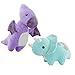 TZJ 2 Pcs Dinosaure en Peluche 30cm Mignon Dessin Animé Animal en Peluche Dinosaure Poupée, Peluche Douce Dino pour Les Enfants (Pterodactyl + Triceratops,50cm/19.68inch)