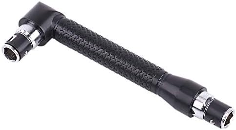 1/4Inch L-Shape Wrenches 90 Degree Hex Socket with 10 pcs Flat Torx Screwdriver Bits