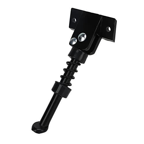 gernie Electric Scooter Kickstand, Waterproof and Rustproof Aluminum Alloy Parking Stand Feet Support Holder Replacement Part, for Electric Scooter Parts 10 Inch Black