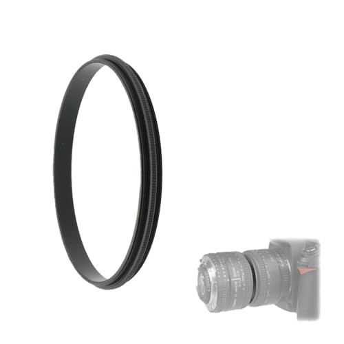 Anillo adaptador de lente macho a macho 72-72 mm para fotografía macro | Anillo adaptador macho de aluminio 72-72 mm, 72-77 mm, 72-82 mm miniatura 1