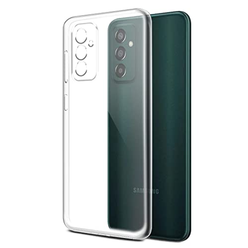 Image of COVERBLACK Rubber Back Cover for Samsung A14 5G - SM-A146B - Transparent