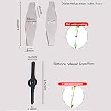 Zoom IMG-1 17 pezzi lama tagliaerba disco Zoom IMG-1 17 pezzi lama tagliaerba disco