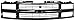 Evan-Fischer EVA17772010587 Grille Assembly Grill Plastic shell and insert Black With dual headlight holes