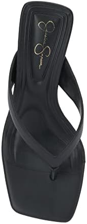 Jessica Simpson Women's Arlon Heeled Sandal, Black, 11 | Image 4