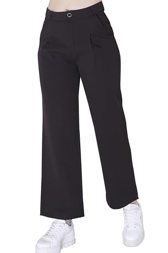 Pantalon ample en lycra pour femme DIVISIVE marron taille 28 confort fluide