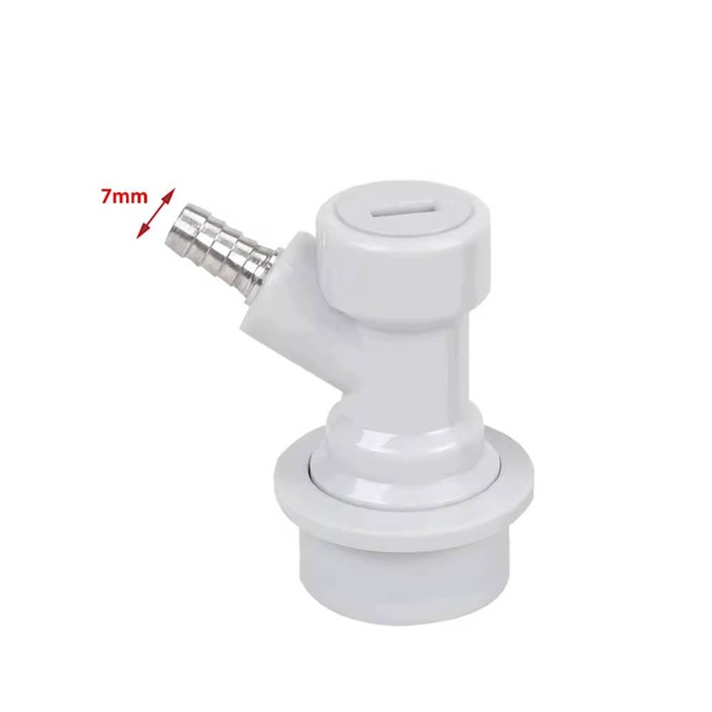 1 szt. nasadka do nagazowywania Homebrew Carbonation Cap i zestaw rozłączny z blokadą kulową Barb Ball Lock 5/16" – idealny do napojów gazowanych, piwa, soków i innych(Cap+gas barb)
