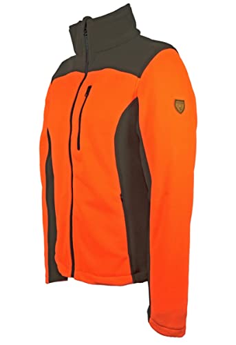 Hubertus Damen Signal Fleecejacke 10823413 Orange Fb 163 Größe L