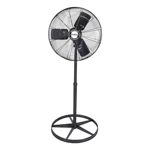 Air King 24-Inch Oscillating Pedestal Fan