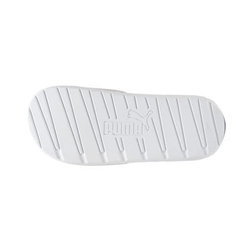 PUMA PUMA Womens Cool Cat 2 Pride Graphic Slide Casual Sandals Casual - White - Size 10 M