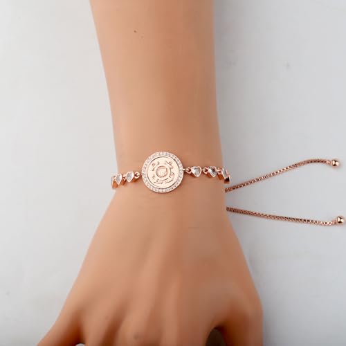 LQRI Coast Guard Bracelet Gift Military Jewelry Deployment Gift Guard Team2