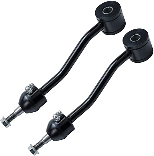 Image of Detroit Axle - Front End 17pc Suspension Kit for 1997-2006 Jeep Wrangler, Lower & Upper Control Arms Ball Joints Sway Bars Track Bar Tie Rods Adjusting Sleeve Drag Link Replacement