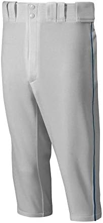 mizuno short baseball pants piped
