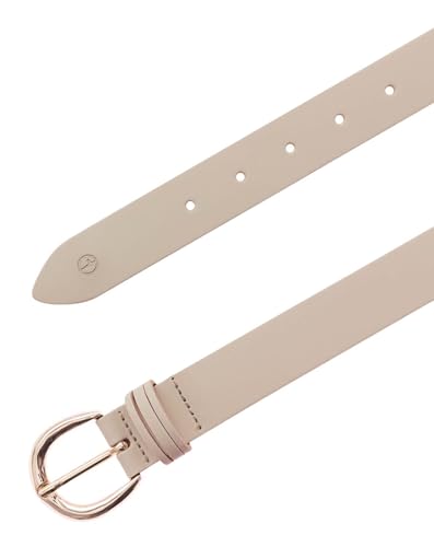Tamaris Leather Belt W75 Nude : la solution cuir pour ceinturer une robe ample - 2