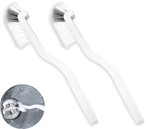 RYHHH 2 Pcs Brosse Nettoyage De Cuisine,Brosses De Nettoyage De Bouteilles Polyvalentes, Nettoyez Tout Type De Vaisselle avec Facilité, Idéal pour Nettoyer Les Presse-Agrumes à Lames, Sécurité