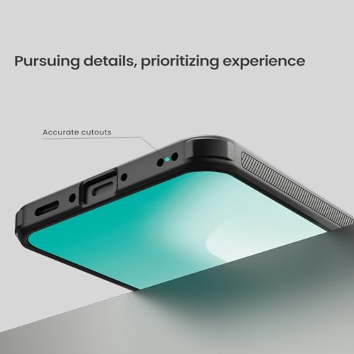 Image of Nilkin Slim Matte Series case for Samsung Galaxy A57, Shockproof and Scratch-Resistant, Lightweight Case (Transparent Black, A57)