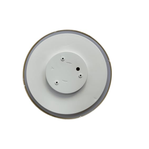 Plafonnier LED rond 36W HYDRA Silver Electronics 3600 lumens avec cadre bois