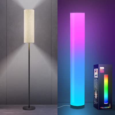 Tacopet Rgbww Smart Floor Lamps For Living Room/Bedroom/Office, Color Changing Modern Corner Lamp #TOP4