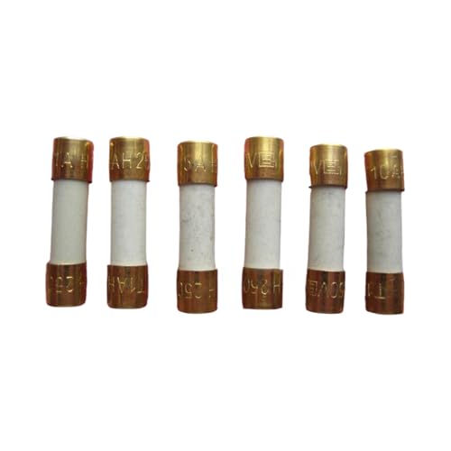 Fusible 5x20mm à action rapide, pack de 6 unités de 1A à 10A 16A avec filament haute précision